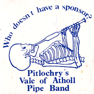 Vale of Atholl Pipe Band logo